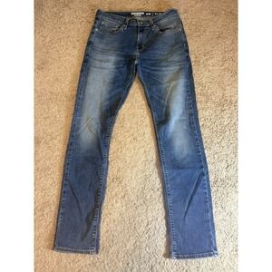 Denizen 216 Jeans Men W30 L32 Slim Fit Low Rise Medium Wash Blue Denim Preppy